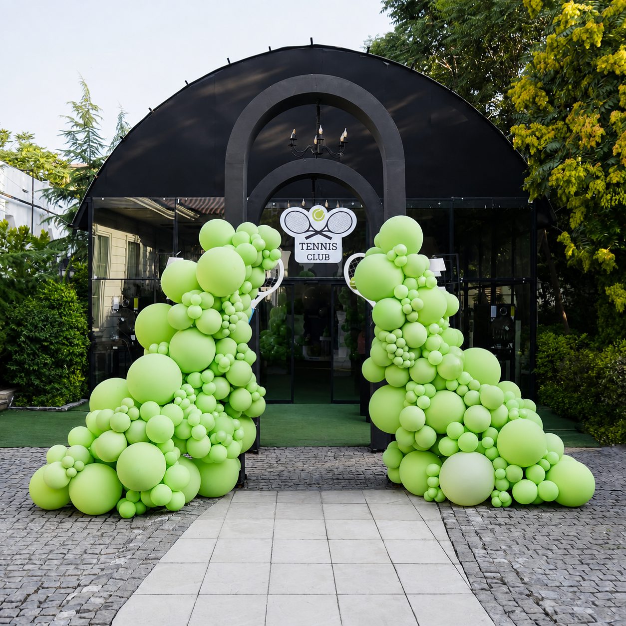Tennis Club Balloon Entrance