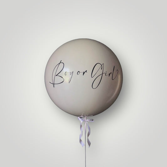 Gender Reveal (flying balloon)