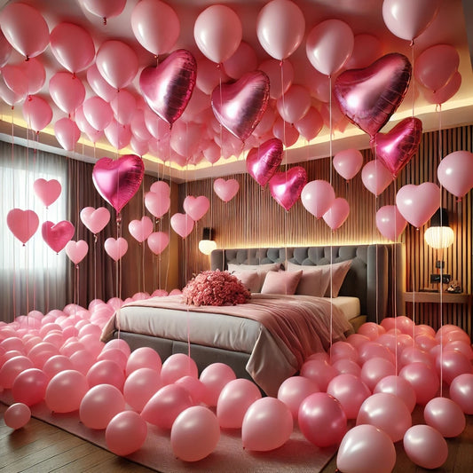 Grand Rose Balloon Room Set