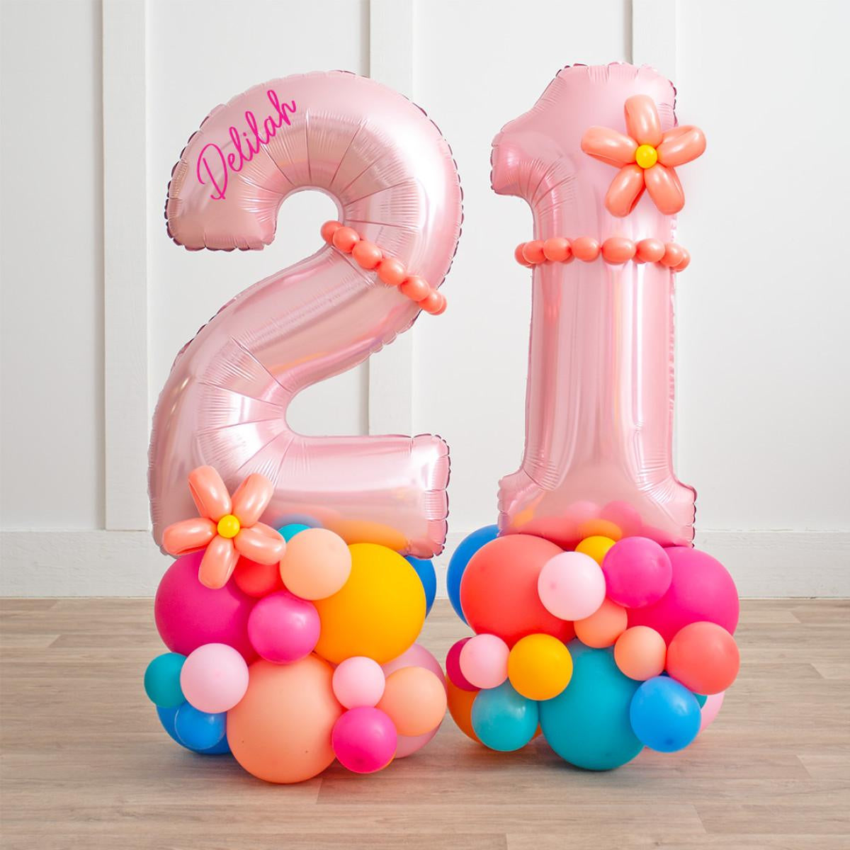 Color Pop Daisy Number Stack