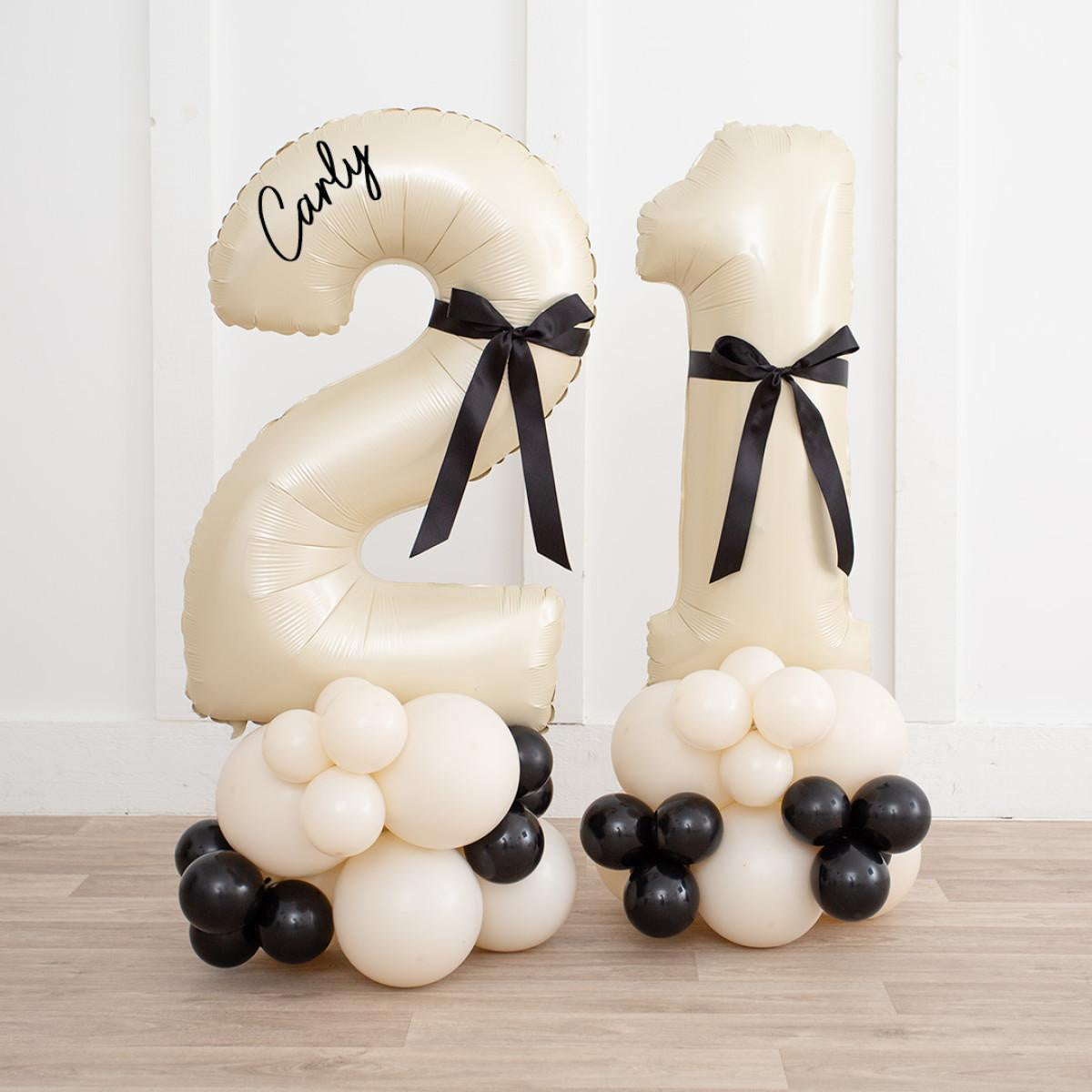 Little Black Bow Number Stack
