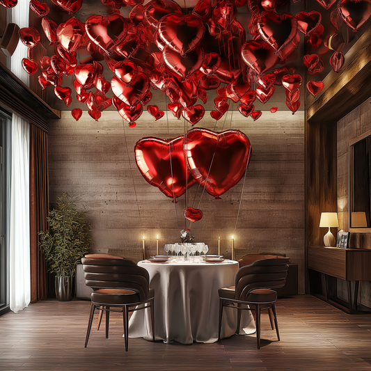 Romantic Red Room Set